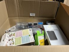 Assorted box of various items. APPROX. RRP £150 - £200 - GRADE U