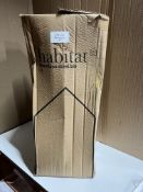 Habitat Stainless steel bin. RRP £40 - GRADE U