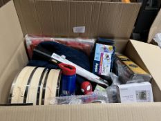 Assorted box of various items. APPROX. RRP £150 - £200 - GRADE U