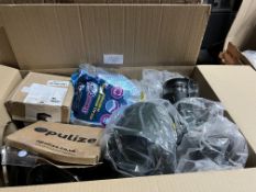 Assorted box of various items. APPROX. RRP £150 - £200 - GRADE U