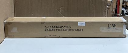 Barbeque Rotisserie Kit. RRP £50 - GRADE U