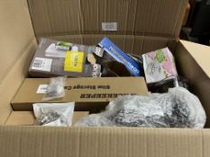 Assorted box of various items. APPROX. RRP £150 - £200 - GRADE U