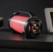 (124/5L) Lot RRP £120. 4x iDance Cyclone 400 Portable Light Up Bluetooth Speaker RRP £30 Each. (A...