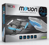 (49/5P) Lot RRP £300. 10x Red5 Motion Control Drone Blue RRP £30 Each. (All Units Have Return To...