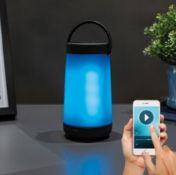 (225/R3) Lot RRP £125. 5x HE LED Lantern Light Bluetooth Speaker RRP £25 Each. (All Units Have Re...