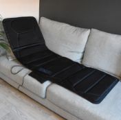 (205/10C) Lot RRP £230. 7x Massage Items. 1x Wellbeing Fully Body Massager Mat With Heat Function...
