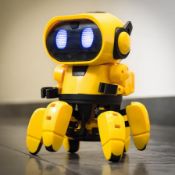 (84/2J) Lot RRP £120. 4x Tobbie The Self Guiding AI Robot RRP £30 Each. (All Units Have Return To...
