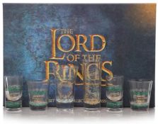 (135/5L) Lot RRP £80 Ð 3x Items. 1x The Lord Of The Rings Set Of Six Collectable Glasses RRP £35....
