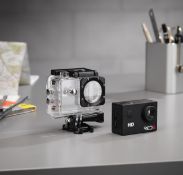 (193/10J) Lot RRP £250. 10x Red5 Action Camera HD Waterproof 30M RRP £25 Each. (All Units Have Re...