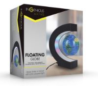 (147/10A) Lot RRP £150. 5x Ingenious Gifting Floating Globe RRP £30 Each. (All Units Have Return...