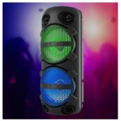 (290/2K) Lot RRP £118. 2x iDance Typhoon 200 Wireless Sound And Light Party System RRP £59 Each....