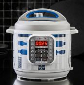 (273/2L) RRP £100. Starwars Instant Pot Duo Multi-Use R2D2 Themed Pressure Cooker 5.7Litres. (App...