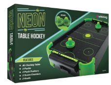 (257/10H) Lot RRP £100 Ð 4x Items. 3x #winning Neon Table Hockey RRP £25 Each. 1x #winning Neon T...