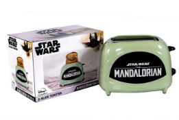 (1/5O) Lot RRP £190 5x Items. 1x Star Wars Mandalorian The Child 2 Slice Toaster RRP £40. 1x St...