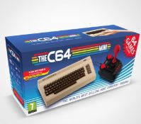 (254/10H) Lot RRP £125 Ð 3x Items. 1x The C64 Mini Retro Console 64 Games RRP £55. 1x Paladone Fr...
