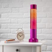 (270/2L) Lot RRP £200. 10x Glitter Lamp Light Pink RRP £20 Each. (All Units Have Return To Manufa...