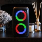 (93/5M) Lot RRP £120. 3x iDance Blaster B2X Party Box Light Up Speaker RRP £40 Each. (All Units H...