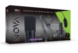 (28/5L) Lot RRP £147. 3x Red5 Nova Gaming Microphone Kit RRP £49 Each. (All Units Have Return To...