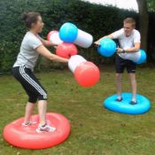 (303/2K) Lot RRP £140. 4x Duel Battle Inflatable Gladiator Game RRP £35 Each. (All Units Have Ret...