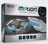 (282/2I) Lot RRP £300. 10x Red5 Motion Control Drone Blue RRP £30 Each. (All Units Have Return To...