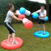 (304/2K) Lot RRP £140. 4x Duel Battle Inflatable Gladiator Game RRP £35 Each. (All Units Have Ret...