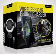 (148/10A) Lot RRP £340 Ð 13x Ingenious Gifting Items. 12x Wireless Car Phone Charger RRP £25 Each...