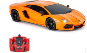 (134/5N) Lot RRP £95. 4x Items. 3x CMJ Lamborghini Aventador Coupe Scale 1:14 RC Car RRP £25 Each...