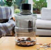 (301/R3) Lot RRP £153. 9x Digital Super Size Coin Counting Jar RRP £17 Each. (All Units Have Retu...