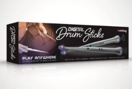 (144/10A) Lot RRP £208. 16x #winning Digital Drum Sticks RRP £13 Each. (All Units Have Return To...