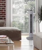 (76/Mez) Lot RRP £120. 3x Arlec 31Ó Grey Tower Fan RRP £40 Each.
