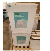 (109/P) 2 x White Classic Willow Draw Unit