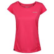 (21) Lot RRP £120. 4x Regatta Women's Hyper-Reflect Bright Blush Shirt Size 8 RRP £30 Each. (All...