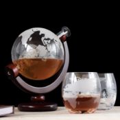 (26/11C) Lot RRP £117. 3x Globe Decanter Set RRP £39 Each. (2x Units Appear Complete, New). (1x U...