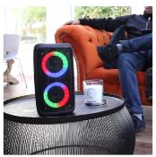 (239/2D) Lot RRP £. 5x iDance Blaster B2X Partybox Light Up Speaker RRP £40 Each. (All Units Hav...