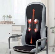 (19/11D) RRP £149. Sharper Image Bodyscan Shiatsu Massage Chair Cushion.