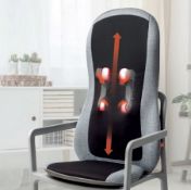(22/11B) RRP £149. Sharper Image Bodyscan Shiatsu Massage Chair Cushion.