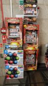 (215/9H) 10x Items. 4x Lucky Slot One Arm Bandit RRP £28 Each (1x No Box). 6x iDance Disco Lighti...