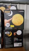 (120/9D) Lot RRP £140. 7x #winning Colour Changing Moon Lamp RRP £20 Each. (All Units Have Retur...