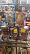 (132/R8) Lot RRP{ £150. 5x Marvel 3D Deco Light RRP £30 Each. 1x Thor Hammer. 1x Iron Man Mask. 1...