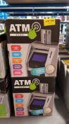 (108/7E) Lot RRP £300. 10x ATM Touch Screen Bank RRP £30 Each. (All Units Have Return To Manufact...