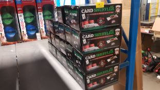 (73/7A) Lot RRP £252. 21x Automatic Card Shuffler RRP £12 Each. (All Units Have Return To Manufac...