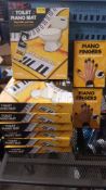 (128/R8) Lot RRP £159 - 9x Items. 7x #winning Toilet Piano Mat RRP £15 Each. 2x #winning Piano Fi...
