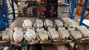 (254/7I) Lot RRP £150. 25x FatherÕs Day Cuddly Robot RRP £6 Each (Mixed Colours). All Units Are N...