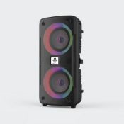 (45/10J) Lot RRP £188. 1x iDance DJX-100 Light-Up Bluetooth Party Speaker RRP £89 Each. 1x iDance...