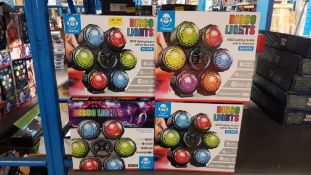(162/7A) 12x iDance Disco Lighting System With 6x Disco Ball (DL6-OCTO) RRP £25 Each. (All Units...