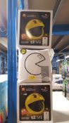 (98/7D) Lot RRP £105. 3x Pac Man 12 In Game SFX Desk Light RRP £35 Each. (All Units Have Return T...