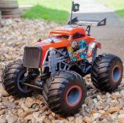 (37/10I) Lot RRP £135. 3x Red5 1:16 Scale RC Monster Truck Red Radio Controlled Truck RRP £45 Eac...