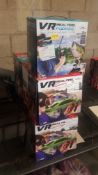 (138/9F) Lot RRP £450. 10x Mixed VR Feel Real Items RRP £45 Each. 6x VR Racing. 4x VR VR Fishing....