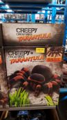 (112/7F) 9x Creepy Creatures Tarantula RC RRP £30 Each. (All Units Have Return To Manufacturer St...