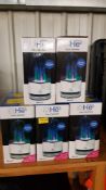 (140/9F) Lot RRP £200. 8x He Bluetooth Aqua Speaker RRP £25 Each. (All Units Have Return To Manuf...